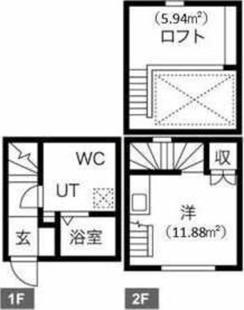 Lisiere(リジエール)の物件間取画像